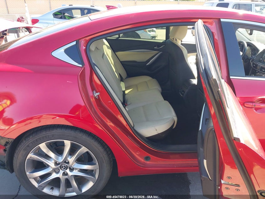 2014 Mazda 6 VIN JM1GJ1W53E1113673 IAAI salvage auction — REAR END, Salvage (California), sold $2,650 on 2026-07-13 (photo 8)