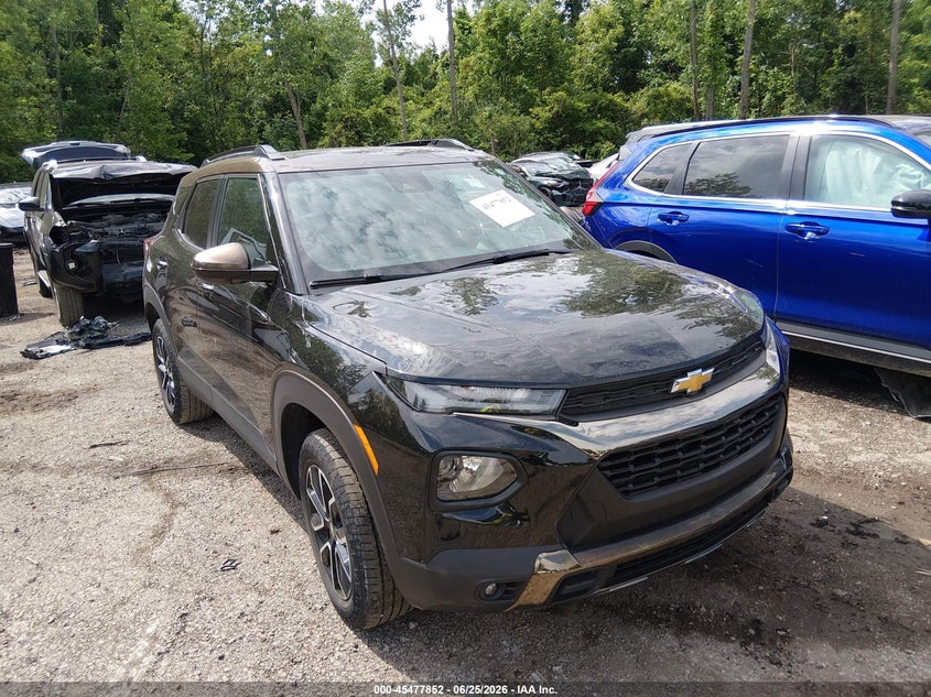 2022 Chevrolet Trailblazer VIN KL79MSSL1NB056116 IAAI salvage auction — HAIL, Salvage (Ohio), sold $25 on 2026-07-21 (photo 1)