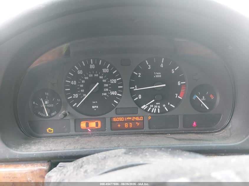 1999 BMW 5er VIN WBADM6332XBY29016 IAAI salvage auction — NORMAL WEAR, Salvage Title, sold $25 on 2026-07-23 (photo 7)