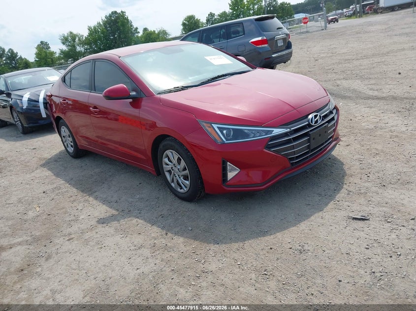 2019 Hyundai Elantra VIN KMHD74LF3KU777901 IAAI salvage auction — REAR END, Salvage (Virginia), sold $2,000 on 2026-07-24 (photo 1)