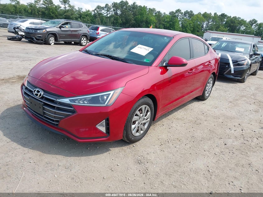 2019 Hyundai Elantra VIN KMHD74LF3KU777901 IAAI salvage auction — REAR END, Salvage (Virginia), sold $2,000 on 2026-07-24 (photo 2)
