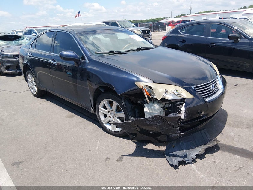 2009 Lexus Es 350 VIN JTHBJ46G392304313 IAAI salvage auction — RIGHT FRONT, Salvage (North Carolina), sold $650 on 2026-07-29 (photo 1)