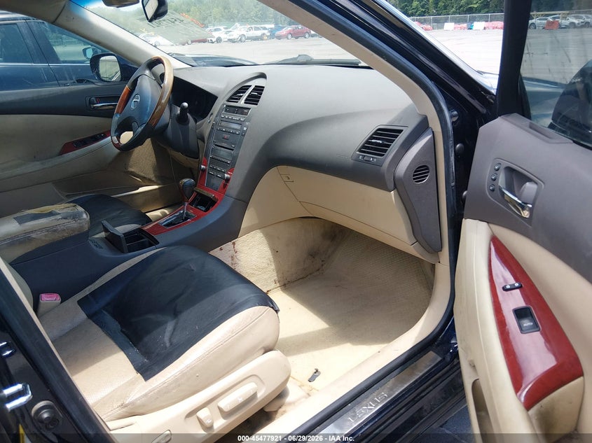 2009 Lexus Es 350 VIN JTHBJ46G392304313 IAAI salvage auction — RIGHT FRONT, Salvage (North Carolina), sold $650 on 2026-07-29 (photo 5)