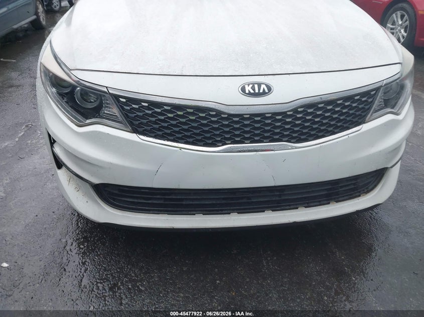 2016 Kia Optima VIN 5XXGU4L36GG006345 IAAI salvage auction — NORMAL WEAR, Clear-Dealer Only (North Carolina), sold $825 on 2026-07-29 (photo 6)