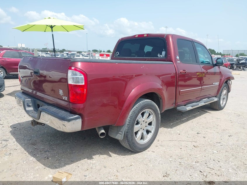 2005 Toyota Tundra VIN 5TBET34125S492772 IAAI salvage auction — FRONT END, Salvage (Texas), sold $1,450 on 2026-07-30 (photo 4)