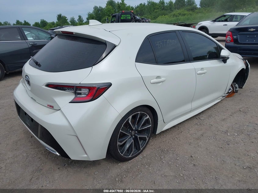 2019 Toyota Corolla VIN JTNK4RBE4K3056899 IAAI salvage auction — RIGHT FRONT, Mv-907A (New York), sold $3,550 on 2026-07-30 (photo 4)