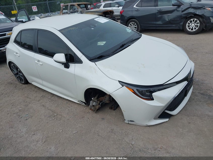 2019 Toyota Corolla VIN JTNK4RBE4K3056899 IAAI salvage auction — RIGHT FRONT, Mv-907A (New York), sold $3,550 on 2026-07-30 (photo 6)