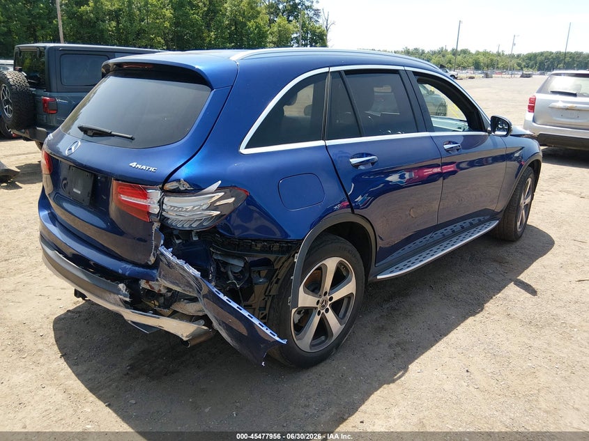 2017 Mercedes-benz Glc VIN WDC0G4KB2HF242843 IAAI salvage auction — FRONT END, Salvage - Greater Than 75% (Maryland), sold $4,500 on 2026-08-26 (photo 4)