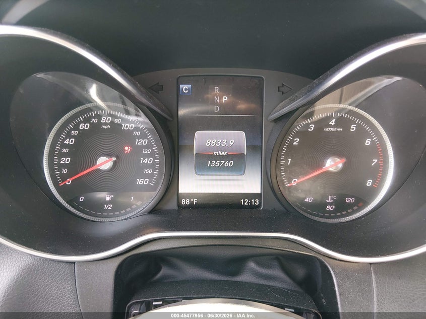 2017 Mercedes-benz Glc VIN WDC0G4KB2HF242843 IAAI salvage auction — FRONT END, Salvage - Greater Than 75% (Maryland), sold $4,500 on 2026-08-26 (photo 7)