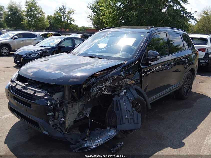 2020 Mitsubishi Outlander VIN JA4AZ3A32LZ036349 IAAI salvage auction — Left Side, Salvage, sold $3,350 on 2026-09-21 (photo 6)