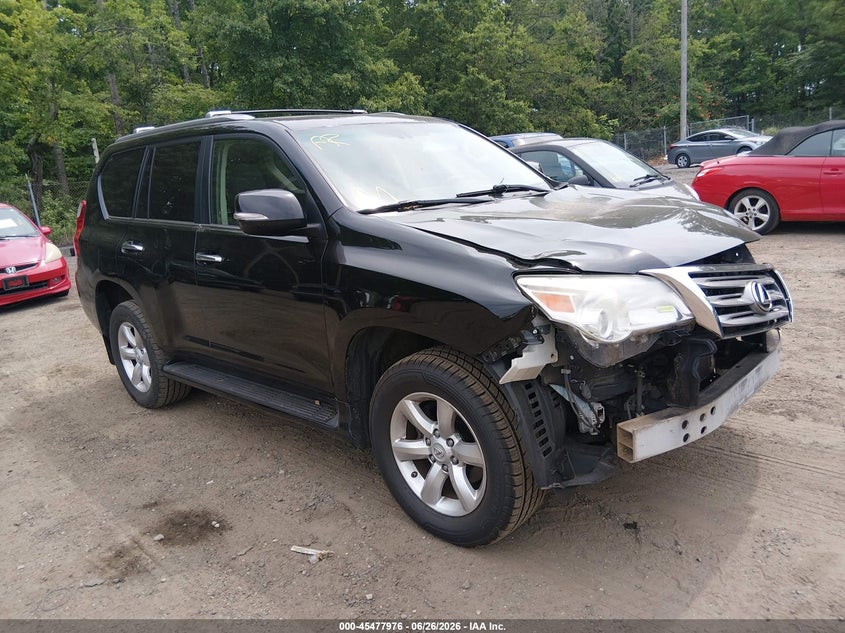 2010 Lexus Gx 460 VIN JTJBM7FX8A5013963 IAAI salvage auction — FRONT END, Salvage - Greater Than 75% (Maryland), sold $4,550 on 2026-07-15 (photo 1)