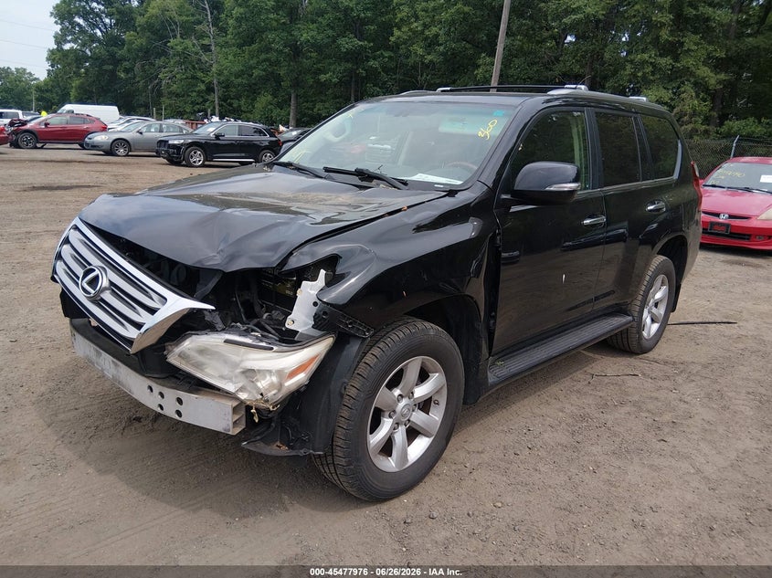 2010 Lexus Gx 460 VIN JTJBM7FX8A5013963 IAAI salvage auction — FRONT END, Salvage - Greater Than 75% (Maryland), sold $4,550 on 2026-07-15 (photo 2)