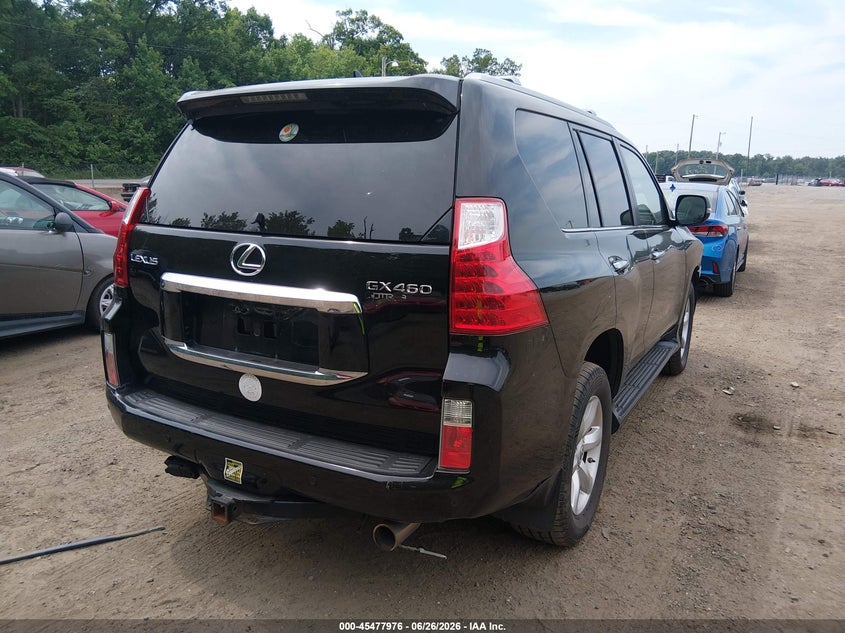 2010 Lexus Gx 460 VIN JTJBM7FX8A5013963 IAAI salvage auction — FRONT END, Salvage - Greater Than 75% (Maryland), sold $4,550 on 2026-07-15 (photo 4)