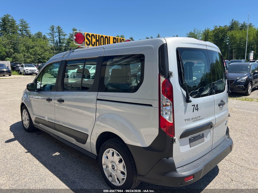 2019 Ford Transit connect VIN NM0GS9E26K1415471 IAAI salvage auction — NORMAL WEAR, Clear (Massachusetts), sold $6,375 on 2026-07-29 (photo 3)