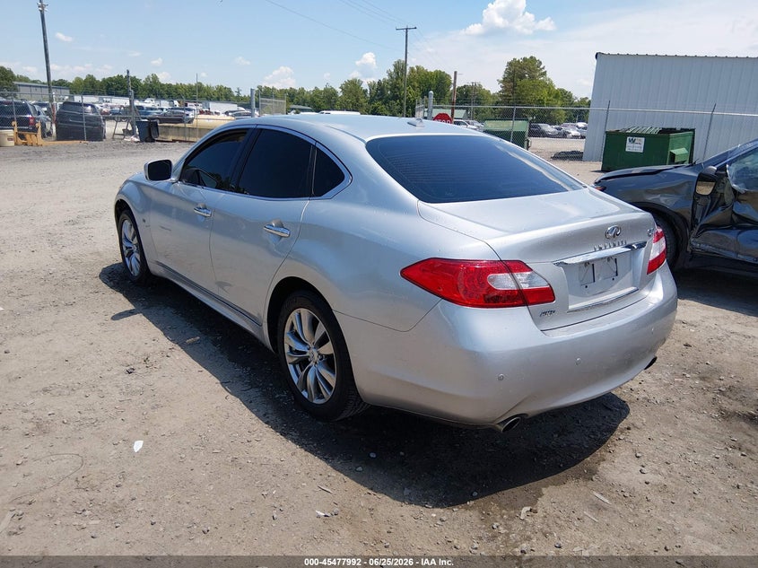 2014 Infiniti Q70 VIN JN1BY1ARXEM320045 IAAI salvage auction — VANDALISM, Clear (Virginia), sold $1,550 on 2026-07-19 (photo 3)