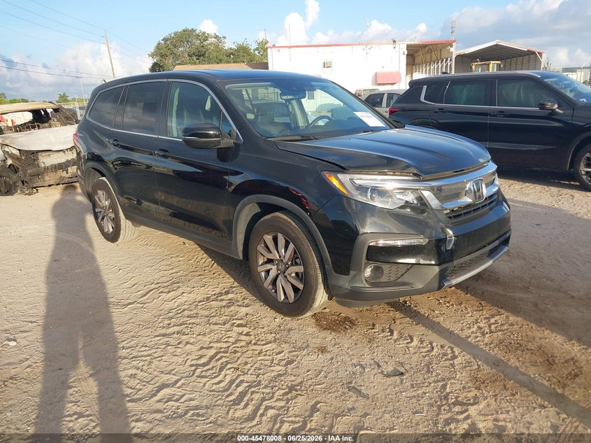 2022 Honda Pilot VIN 5FNYF5H52NB013128 — IAAI salvage auction photo
