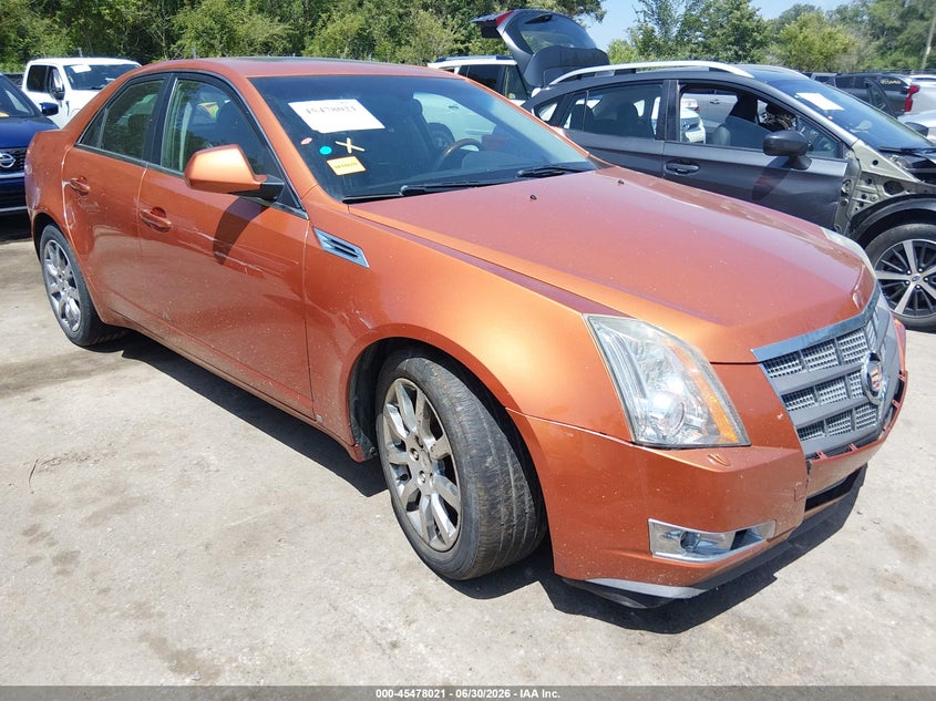 2008 Cadillac Cts VIN 1G6DT57V080186175 IAAI salvage auction — FRONT END, Salvage (Missouri), sold $525 on 2026-07-19 (photo 1)