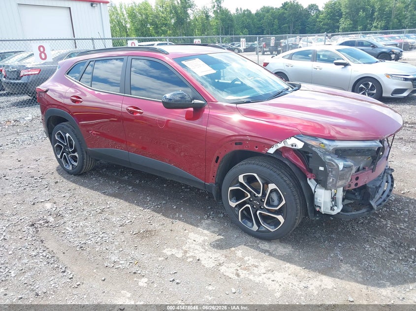 2024 Chevrolet Trax VIN KL77LJE2XRC101268 IAAI salvage auction — FRONT END, Salvage Title, sold $6,200 on 2026-07-11 (photo 1)