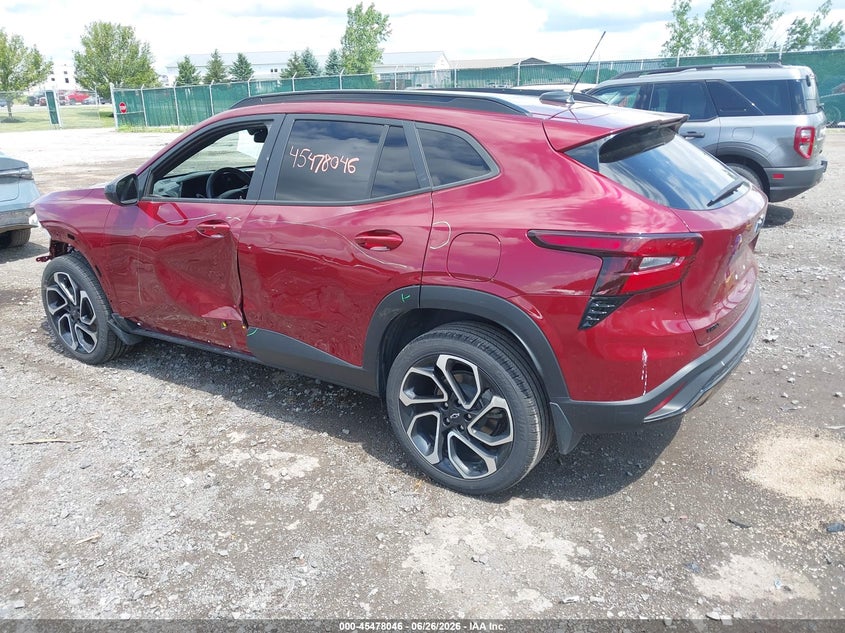 2024 Chevrolet Trax VIN KL77LJE2XRC101268 IAAI salvage auction — FRONT END, Salvage Title, sold $6,200 on 2026-07-11 (photo 3)
