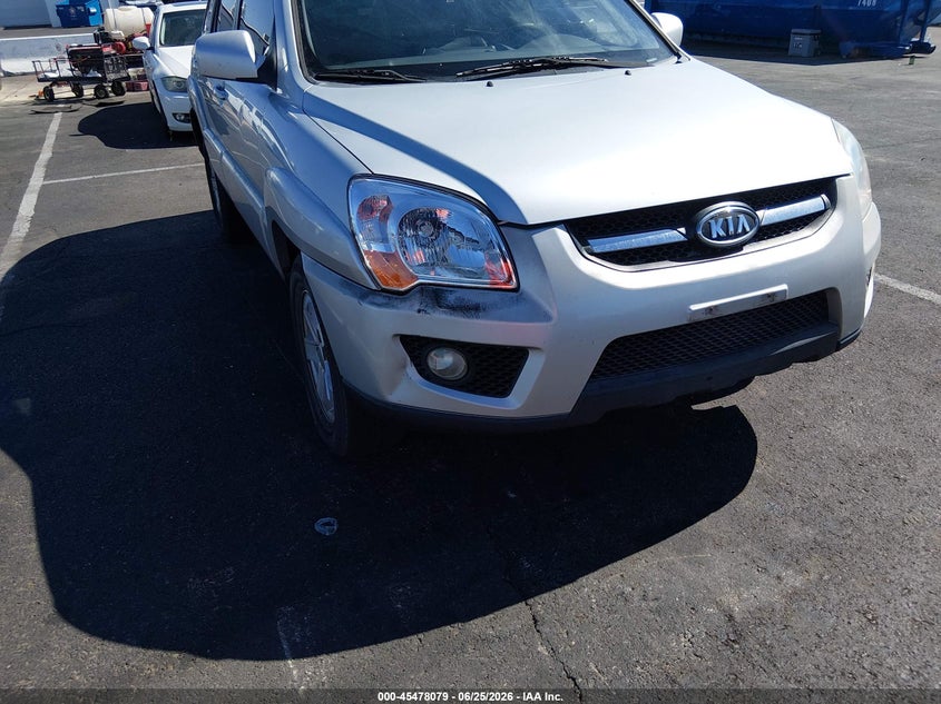2009 Kia Sportage VIN KNDJF723697613506 IAAI salvage auction — NORMAL WEAR, Clear (Nevada), sold $425 on 2026-07-10 (photo 6)