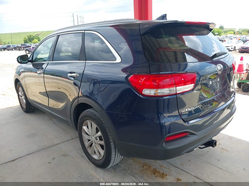2018 Kia Sorento VIN 5XYPG4A39JG370353 IAAI salvage auction — RIGHT FRONT, Salvage Title, sold $2,050 on 2026-07-21 (photo 3)