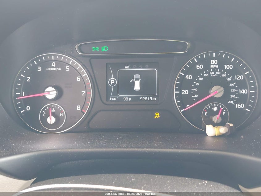 2018 Kia Sorento VIN 5XYPG4A39JG370353 IAAI salvage auction — RIGHT FRONT, Salvage Title, sold $2,050 on 2026-07-21 (photo 7)