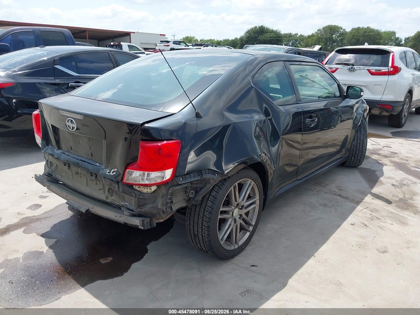 2013 Scion Tc VIN JTKJF5C74D3065004 IAAI salvage auction — REAR END, Salvage (Texas), sold $475 on 2026-07-28 (photo 4)