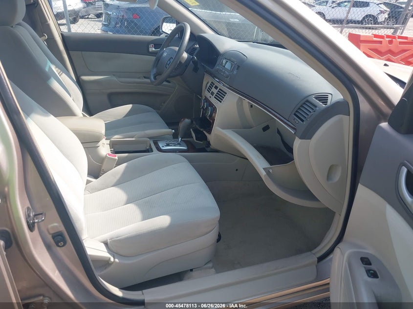 2008 Hyundai Sonata VIN 5NPET46C88H382041 IAAI salvage auction — RIGHT REAR, Salvage (Georgia), sold $975 on 2026-07-29 (photo 5)