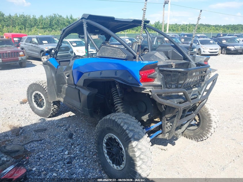 2021 Kawasaki Teryx VIN JKARFCA13MB508580 IAAI salvage auction — FRAME DAMAGE, Salvage (Pennsylvania), sold $7,000 on 2026-08-11 (photo 3)