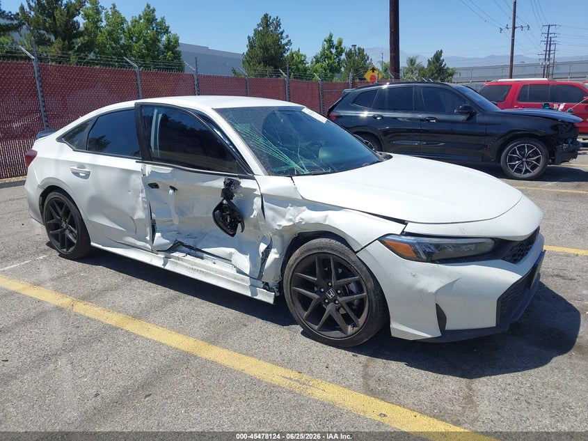 2025 Honda Civic VIN 2HGFE2F58SH540240 — IAAI salvage auction photo