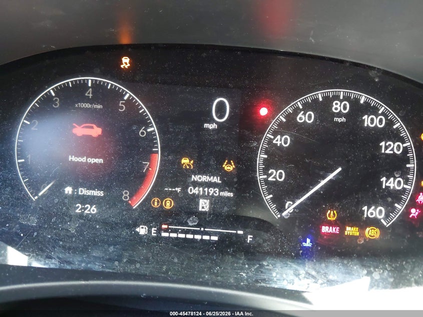 2025 Honda Civic VIN 2HGFE2F58SH540240 IAAI salvage auction — SIDE, Salvage (California), sold $7,250 on 2026-08-25 (photo 7)