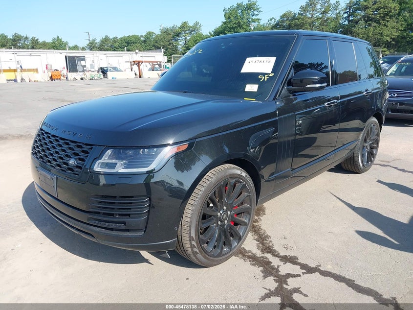 2020 Land rover RANGE ROVER VIN SALGV2SE3LA409055 IAAI salvage auction — REAR END, Mv-907A (New York), sold $16,700 on 2026-07-29 (photo 2)