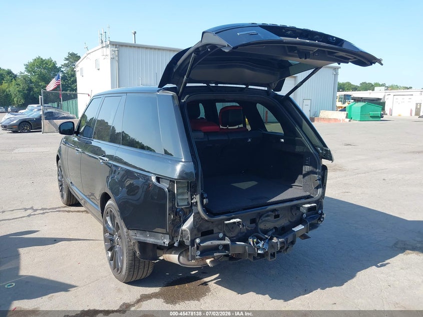 2020 Land rover RANGE ROVER VIN SALGV2SE3LA409055 IAAI salvage auction — REAR END, Mv-907A (New York), sold $16,700 on 2026-07-29 (photo 3)