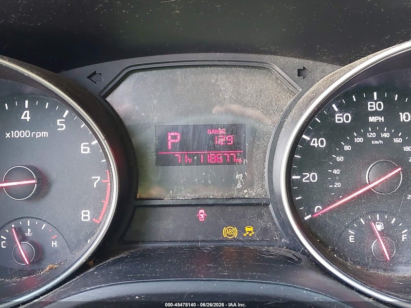 2015 Kia SEDONA VIN KNDMB5C12F6019118 IAAI salvage auction — NORMAL WEAR, Original (Maine), sold $1,100 on 2026-07-06 (photo 7)