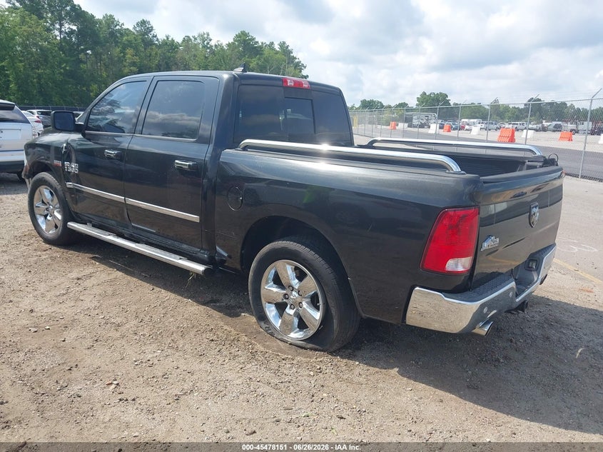 2015 Ram 1500 VIN 1C6RR6LT0FS676717 IAAI salvage auction — FRONT & REAR, Salvage Title, sold $2,800 on 2026-08-01 (photo 3)