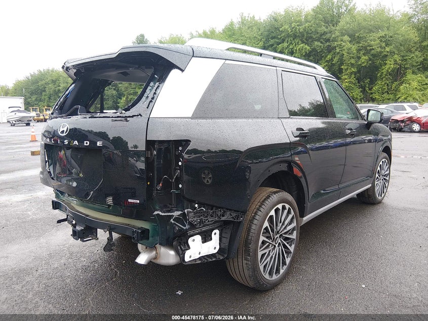 2026 Hyundai Palisade VIN KM8RMESA8TU084107 IAAI salvage auction — REAR END, Salvage (Connecticut), sold $23,100 on 2026-07-27 (photo 4)