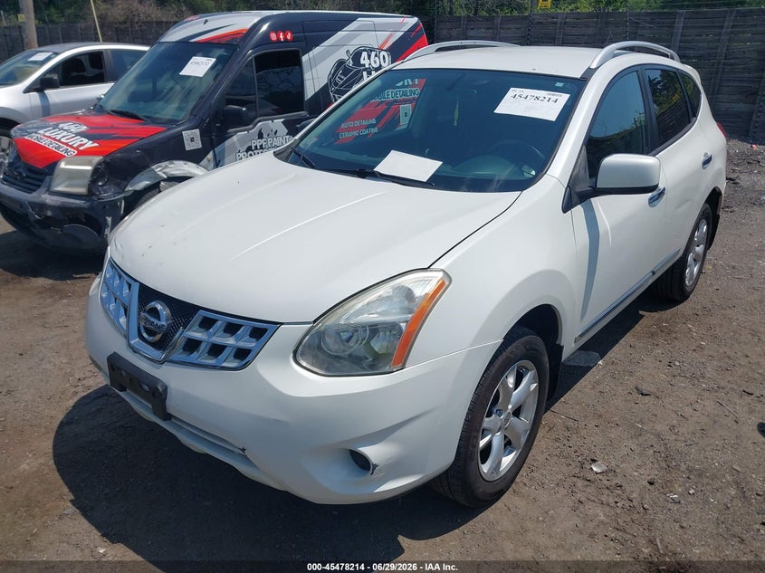 2011 Nissan Rogue VIN JN8AS5MV6BW281291 IAAI salvage auction — RIGHT FRONT, Clear (Massachusetts), sold $775 on 2026-07-17 (photo 2)