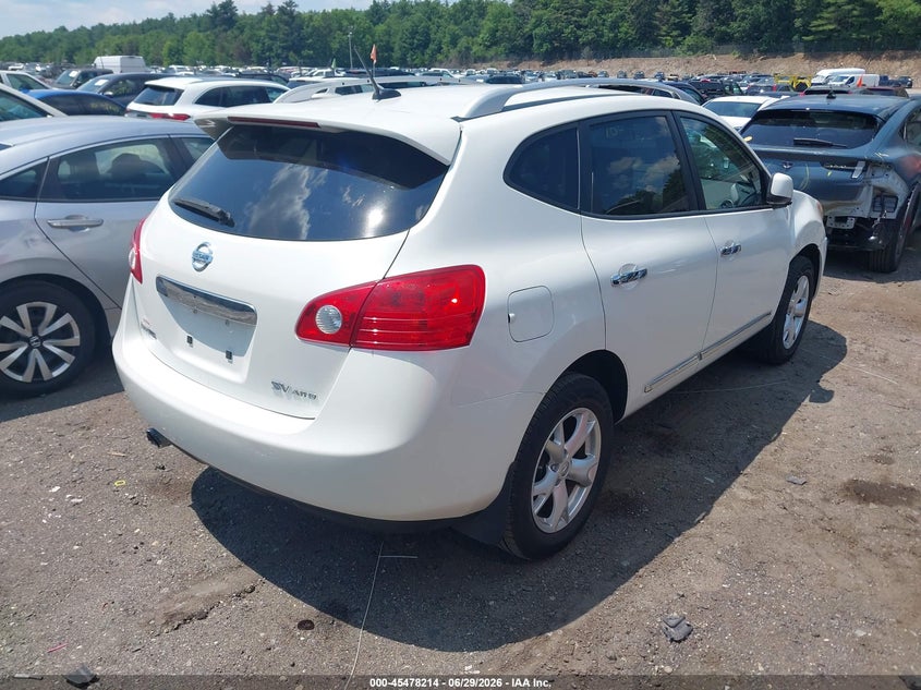 2011 Nissan Rogue VIN JN8AS5MV6BW281291 IAAI salvage auction — RIGHT FRONT, Clear (Massachusetts), sold $775 on 2026-07-17 (photo 4)