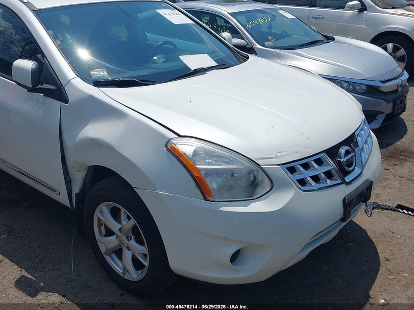 2011 Nissan Rogue VIN JN8AS5MV6BW281291 IAAI salvage auction — RIGHT FRONT, Clear (Massachusetts), sold $775 on 2026-07-17 (photo 6)