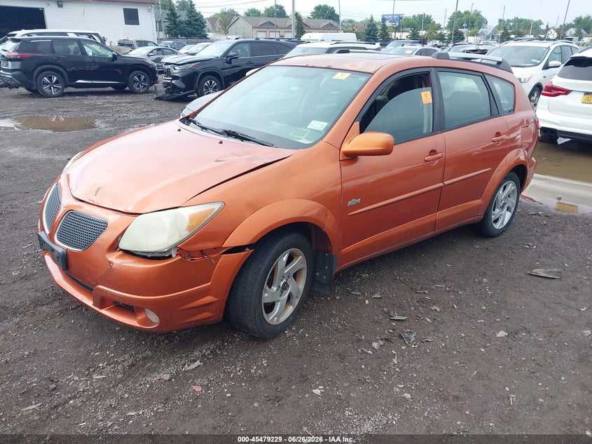 2005 Pontiac Vibe VIN 5Y2SL63825Z477505 IAAI salvage auction — NORMAL WEAR, Clear (New York), sold $550 on 2026-07-08 (photo 2)