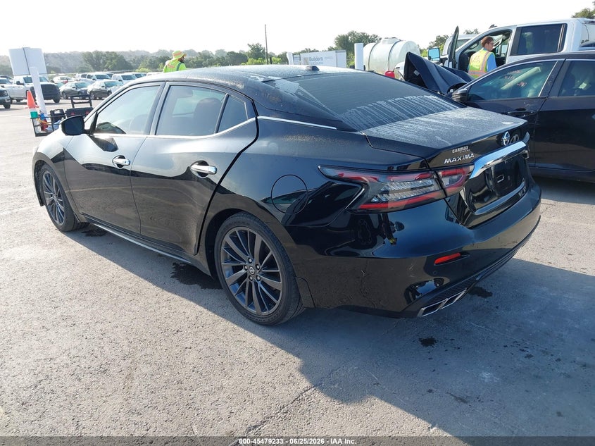 2020 Nissan Maxima VIN 1N4AA6FVXLC368279 IAAI salvage auction — WATER/FLOOD, Salvage Title, sold $9,825 on 2026-08-20 (photo 3)