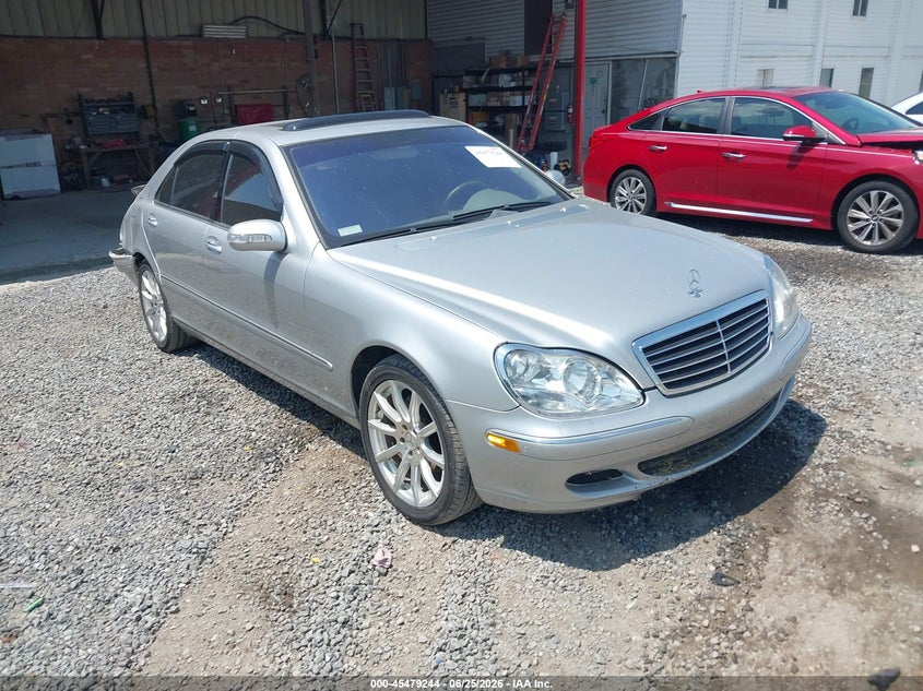2003 Mercedes-benz S class VIN WDBNG70J03A364130 IAAI salvage auction — RIGHT REAR, Salvage (North Carolina), sold $300 on 2026-08-19 (photo 1)