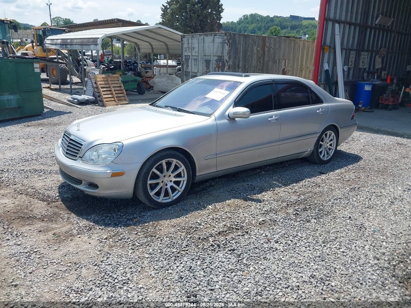 2003 Mercedes-benz S class VIN WDBNG70J03A364130 IAAI salvage auction — RIGHT REAR, Salvage (North Carolina), sold $300 on 2026-08-19 (photo 2)