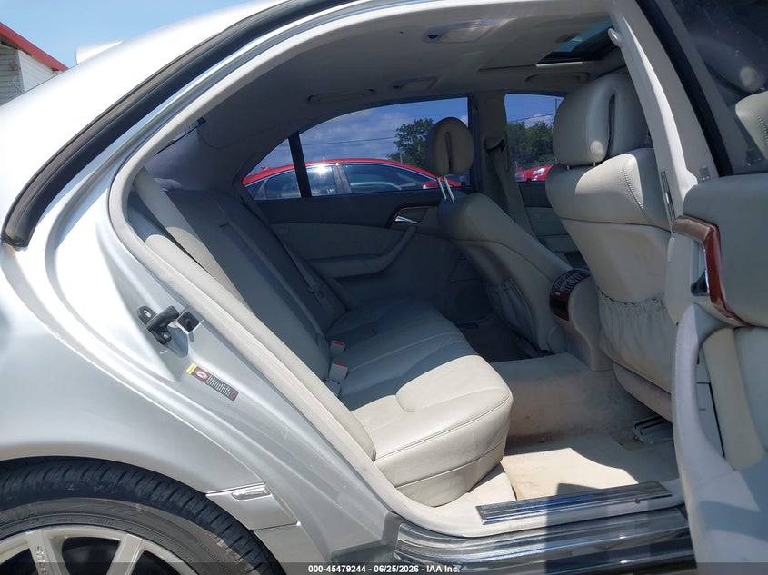2003 Mercedes-benz S class VIN WDBNG70J03A364130 IAAI salvage auction — RIGHT REAR, Salvage (North Carolina), sold $300 on 2026-08-19 (photo 8)