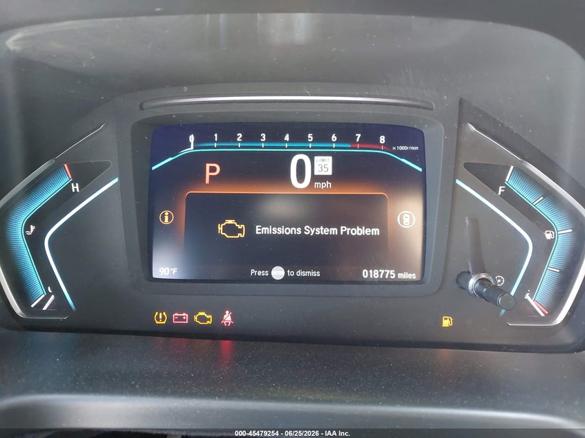 2023 Honda Odyssey VIN 5FNRL6H99PB066076 IAAI salvage auction — WATER/FLOOD, Salvage (Texas), sold $16,075 on 2026-09-03 (photo 7)