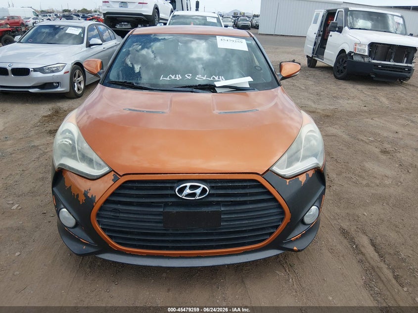 2015 Hyundai Veloster VIN KMHTC6AE1FU218978 IAAI salvage auction — NORMAL WEAR, Clear-Dealer Only (Arizona), sold $725 on 2026-07-28 (photo 6)