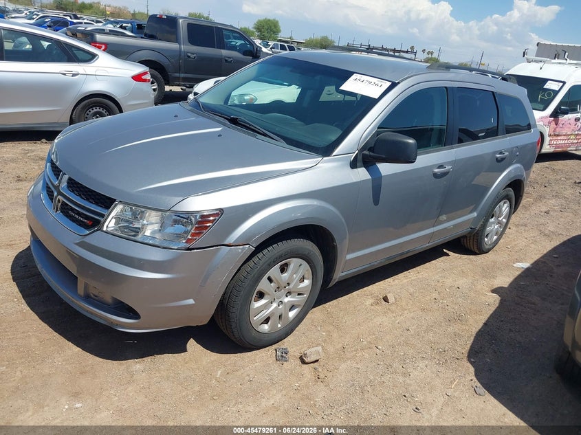 2016 Dodge Journey VIN 3C4PDCAB9GT162517 IAAI salvage auction — NORMAL WEAR, Clear-Dealer Only (Arizona), sold $25 on 2026-07-09 (photo 2)
