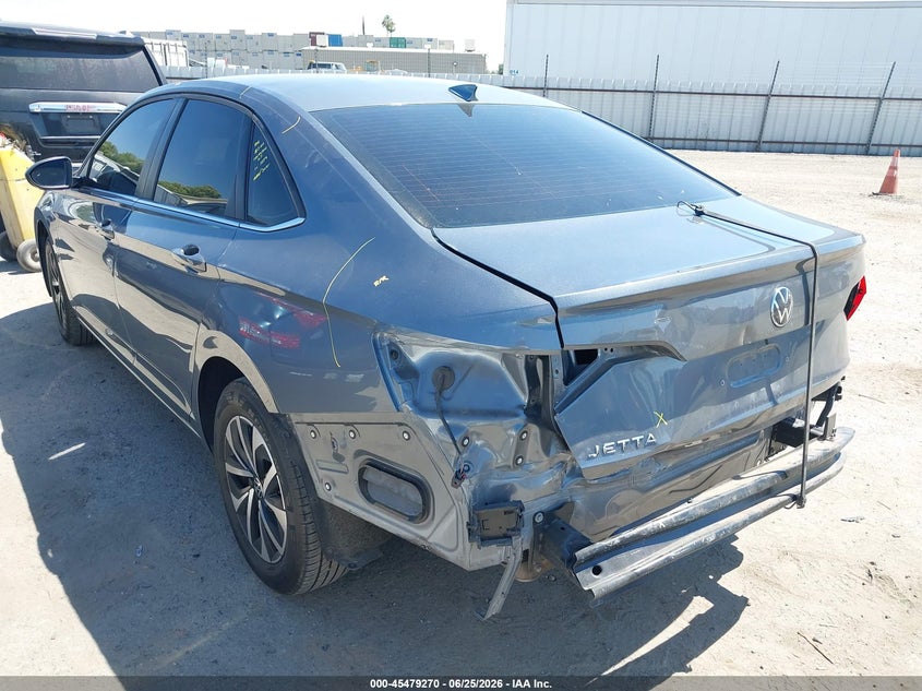 2024 Volkswagen Jetta VIN 3VW5M7BU1RM082069 IAAI salvage auction — REAR END, Salvage Title, sold $5,300 on 2026-07-22 (photo 3)
