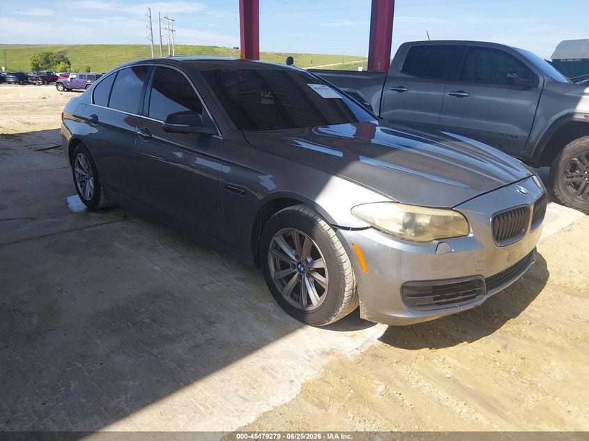 2014 BMW 5er VIN WBA5A5C51ED504108 IAAI salvage auction — NORMAL WEAR, Clear (Florida), sold $750 on 2026-07-14 (photo 1)