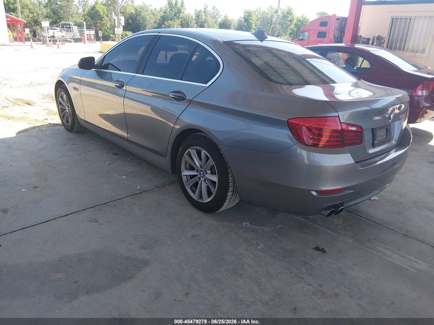 2014 BMW 5er VIN WBA5A5C51ED504108 IAAI salvage auction — NORMAL WEAR, Clear (Florida), sold $750 on 2026-07-14 (photo 3)